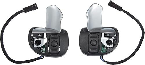 Hihaha 5RQ08DX9AC 5RQ09DX9ACPalanca de cambio de paleta para volante interior para Dodge Challenger 2015-2023Plástico1 juegoNegro