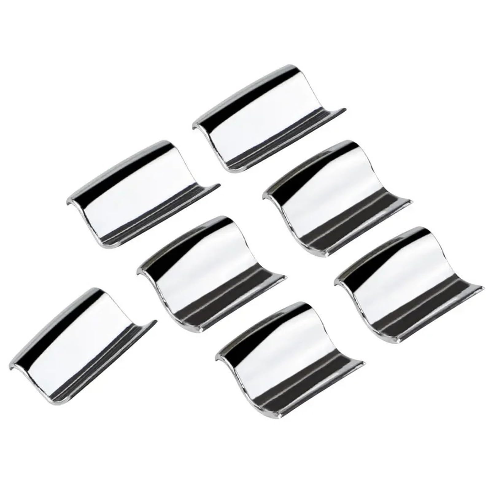 Car Trim Interior 7Pcs/Set for Toyota for RAV4 for Corolla for AYGO for Verso for AVENSIS Chrome Car Windows Lifter Button Cover Trim