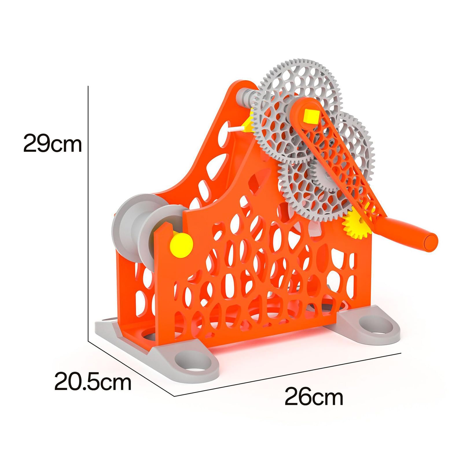 Ręczny zwijacz filamentu do drukarki 3D, płynny obrót, do szpul 1 kg, idealny dla entuzjastów druku 3D i artystów tekstyliów