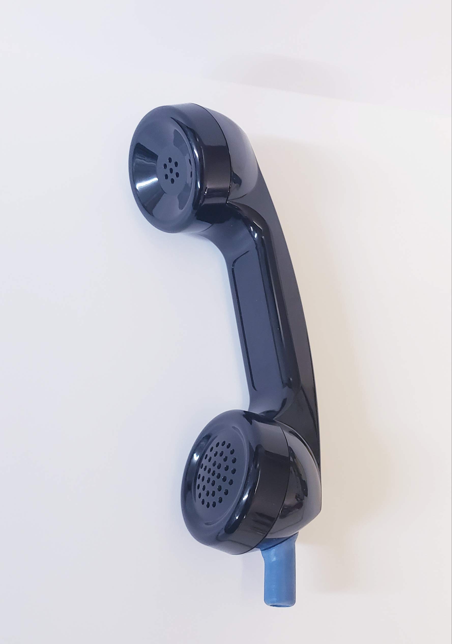Retro Telephone Handset Black