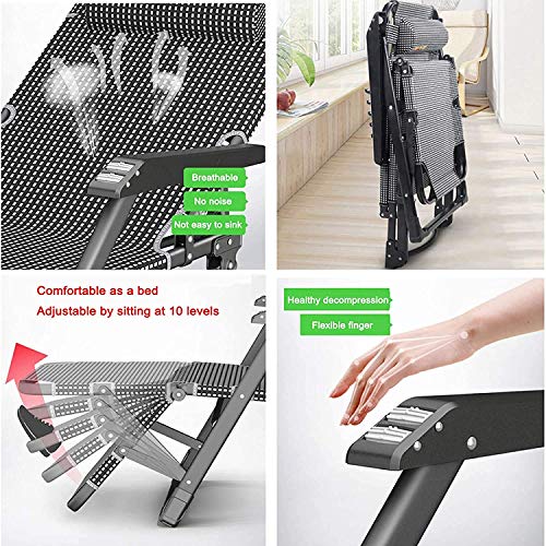 Silla relajante ajustable con almohada para aliviar la espalda 5