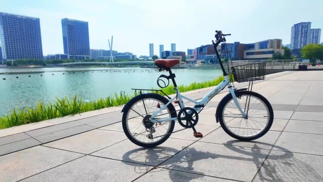 Three Stones折りたたみ自転車 ホワイト 20inch 6段変速 アイジュサイクル 折りたたみ自転車 チューブレス ノーパンク