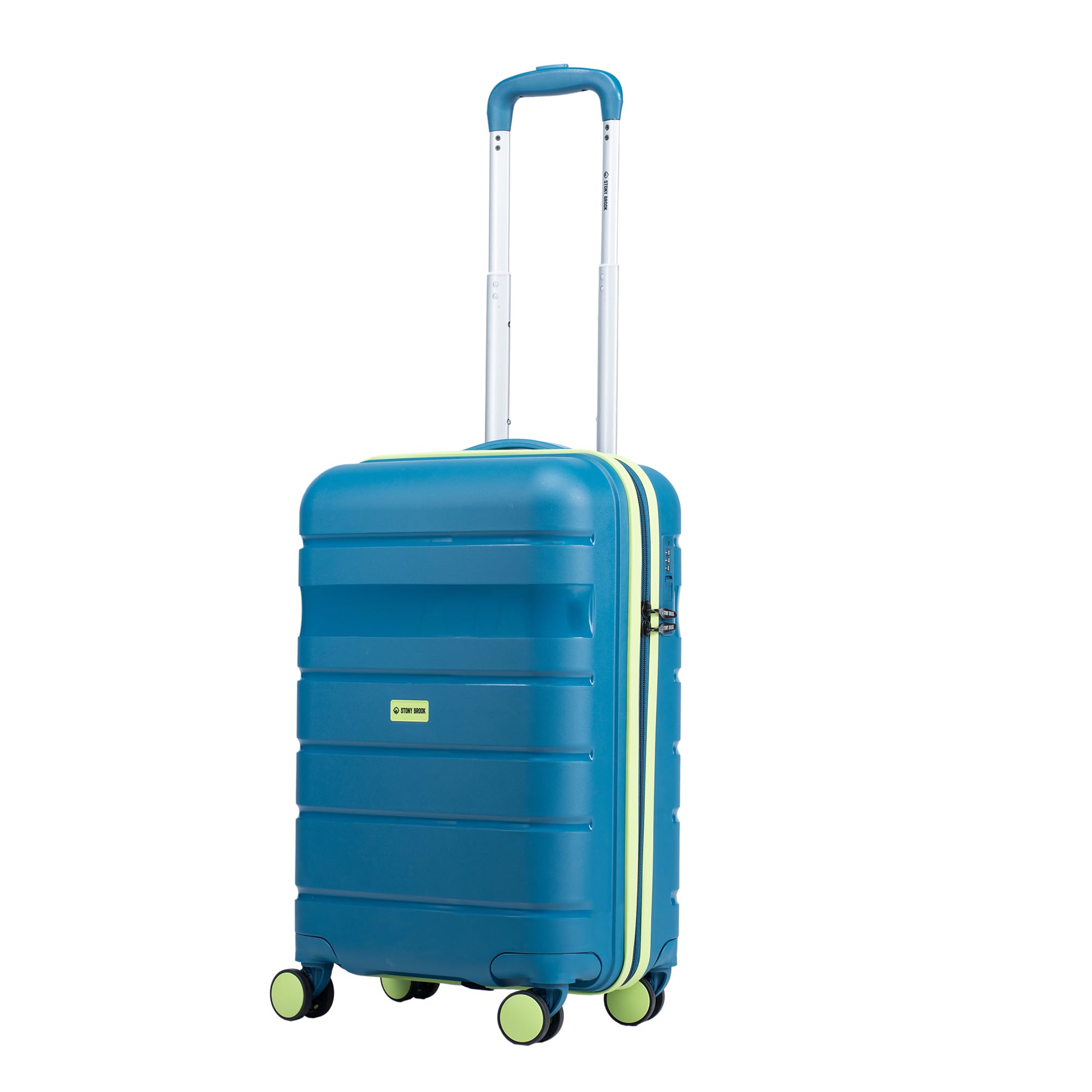 by Nasher Miles Saturn Hard-Sided Polypropylene Cabin Luggage Teal 20 inch Suitcase |55cm Trolley Bag-image-46