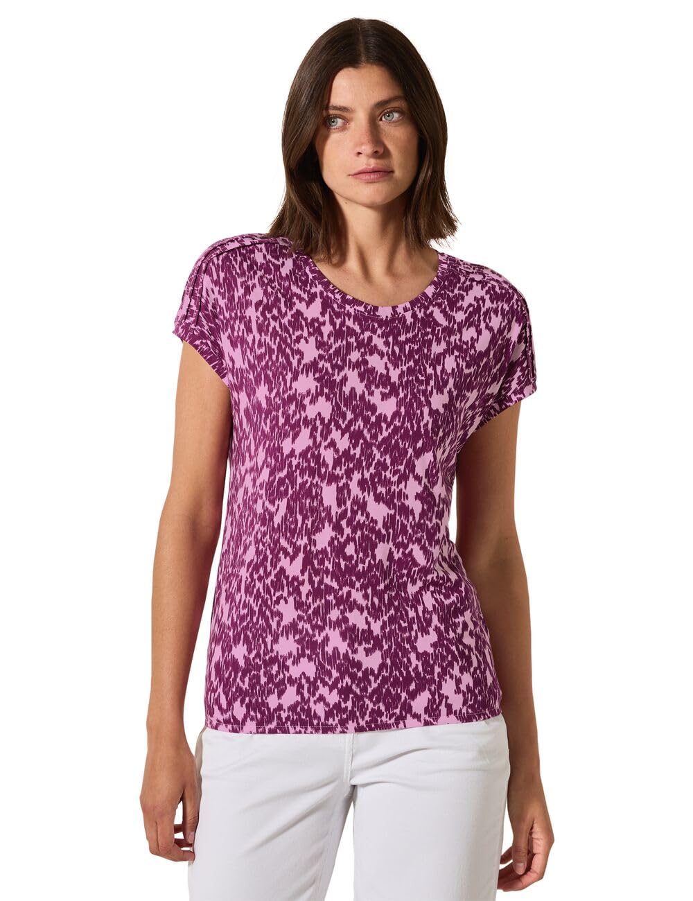 Cecil Women's B323353 T-Shirt, Cherry Blossom Pink, XS
