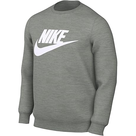 Nike Mens Crewneck: Sportswear Club Fleece for Men