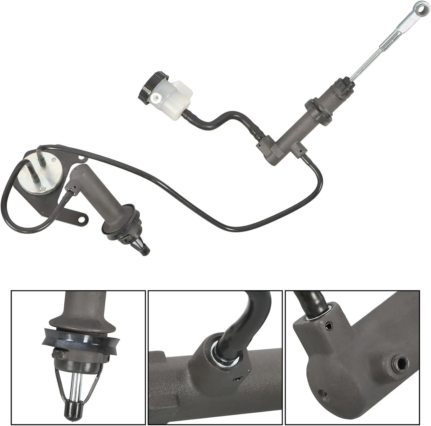 Clutch Master and Slave Cylinder Assembly Replacement for 2000-2002 SC1 SC2 SL SL1 SL2 SW2 1.9L 4cyl Replacement for MC454 SC717