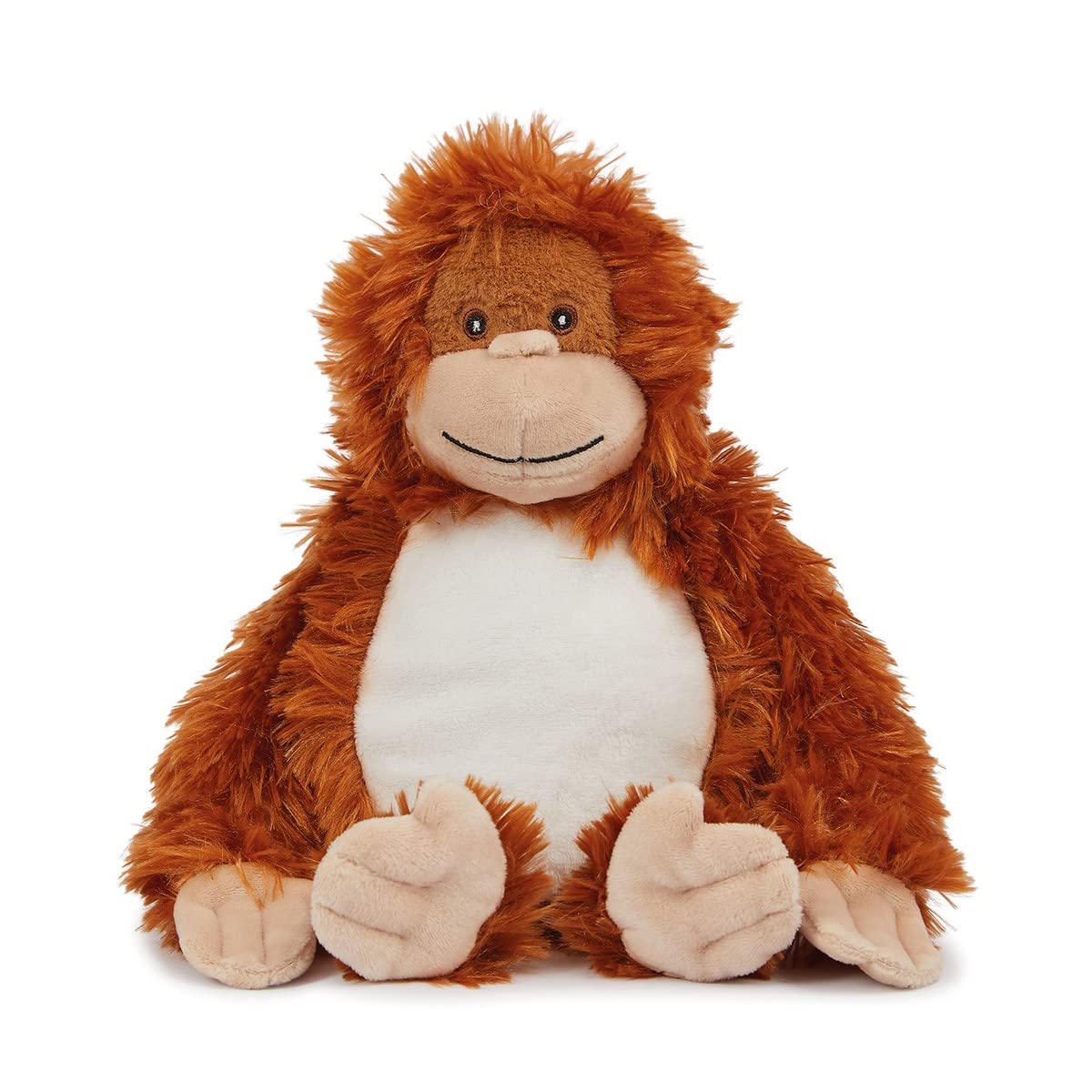 Mumbles Orangutan Plush Toy (One Size) (Brown/White)