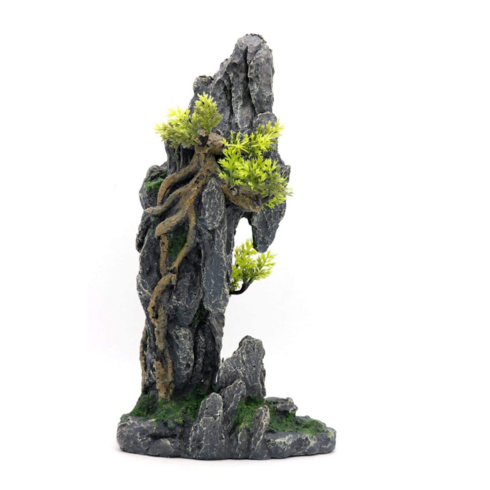 Fish tank ornament Aquarium Decoration Accessories Large Fish Tank Landscaping Ornaments Resin Tall Rockery Ornaments Aquascape Decor