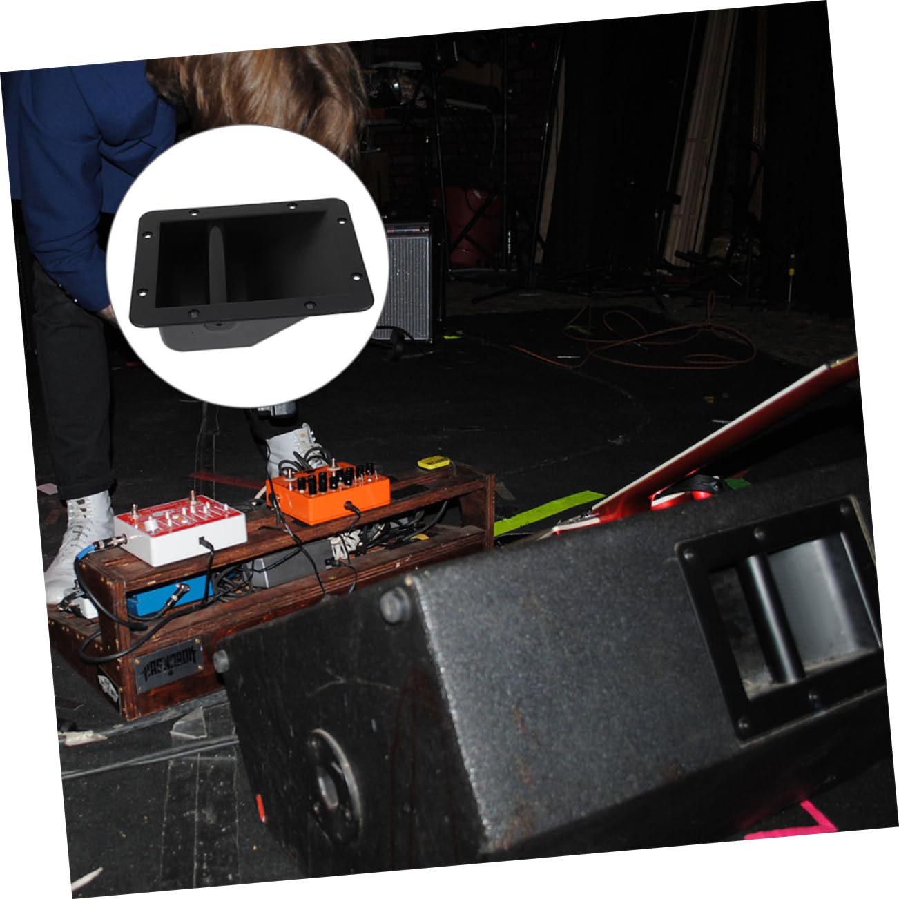 SOESFOUFU Speaker Handle Amplifier Handle Replacement Part Plastic Speaker Cabinet Comfortable Carrying