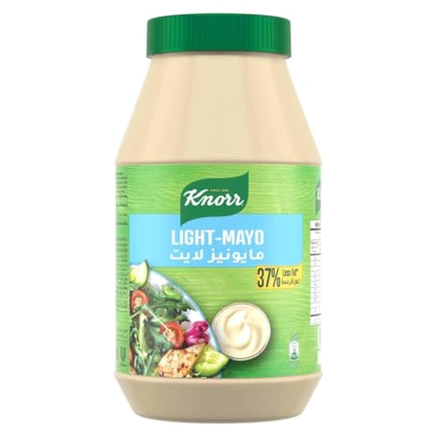 Mayonnaise, Light-Mayo, With 37% Less Fat*, Ideal As A Dip, Dressing Or Spread, 946ml