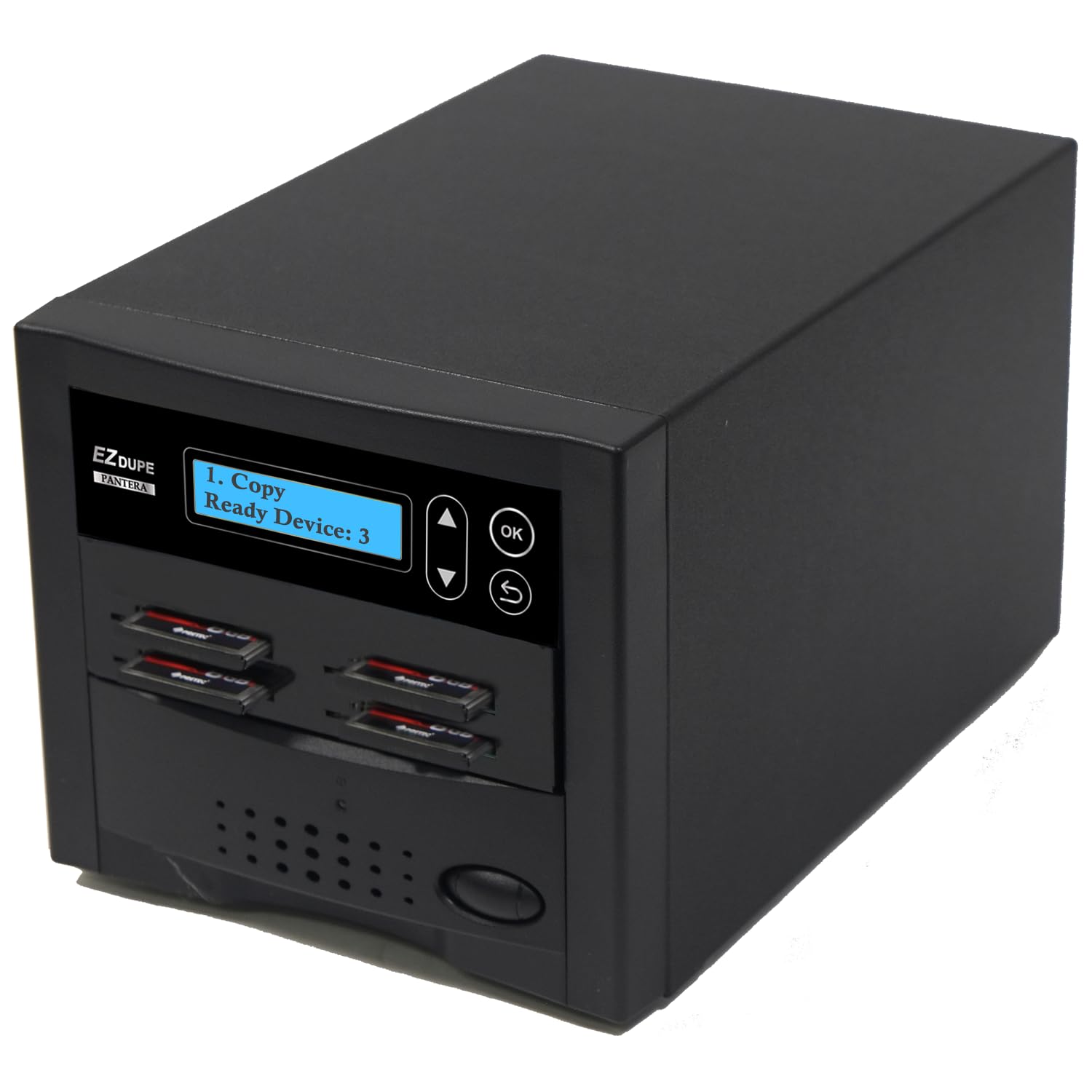 EZ DUPE 1 to 3 CFast Duplicator - CompastFAST Storage Card Cloner & Eraser 9GB/Min (CFAST Pantera)