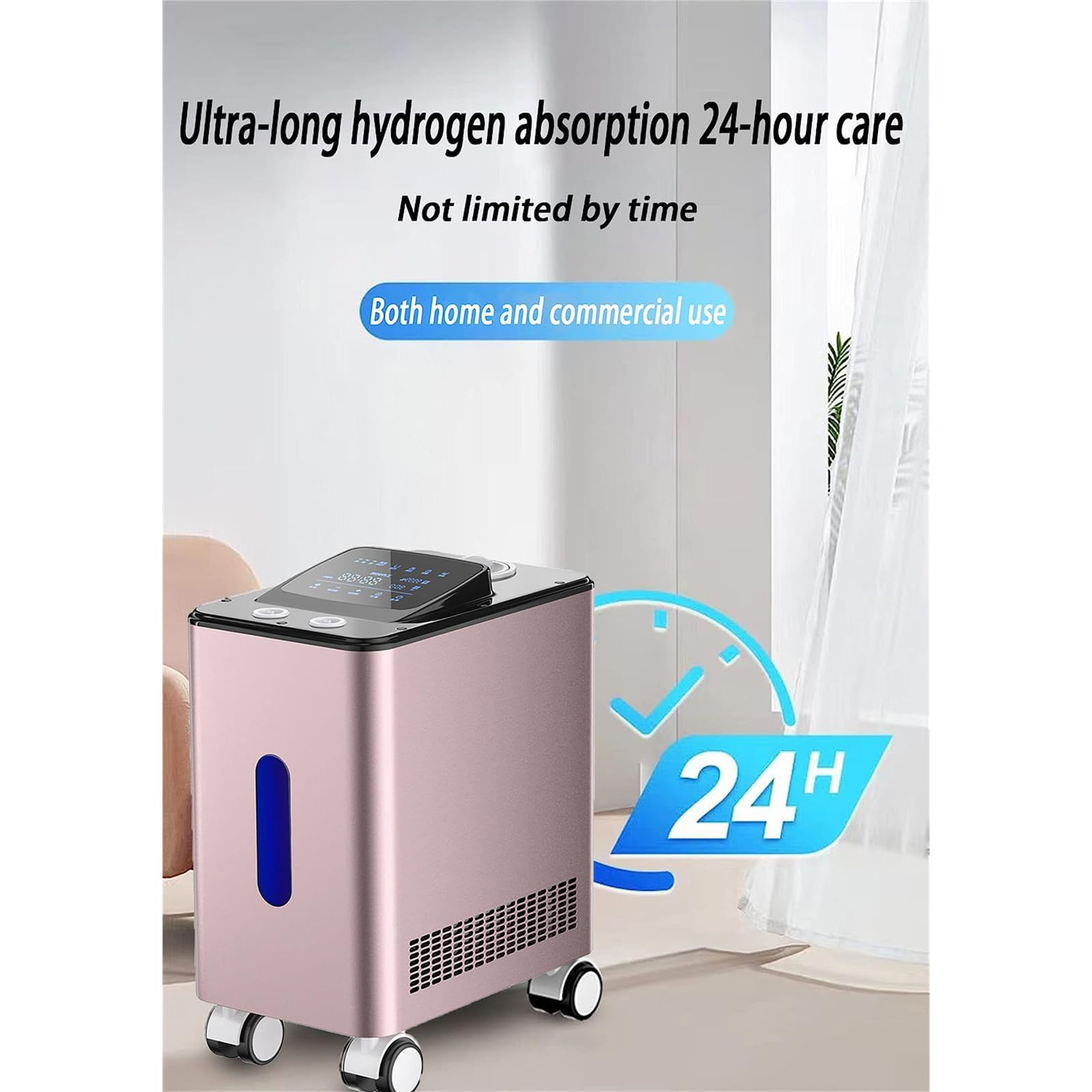 Maszyna wodorowa o wysokim stężeniu - 450 ml/min podwójna inhalacja do użytku domowego/podróży, obsługuje dwie osoby - domowa maszyna do wodoru