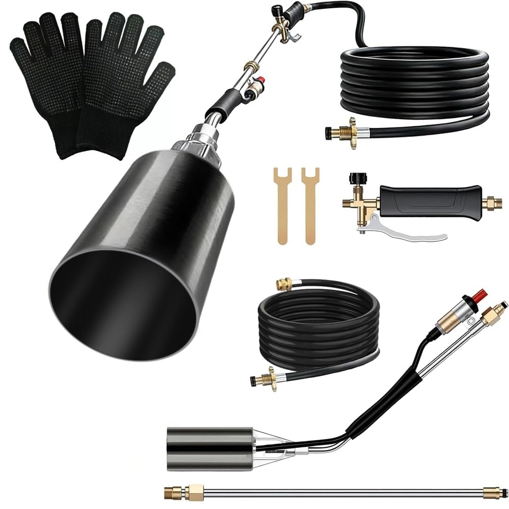 Kit de brûleur de mauvaises herbes au propane HoldOneLight 2100°C