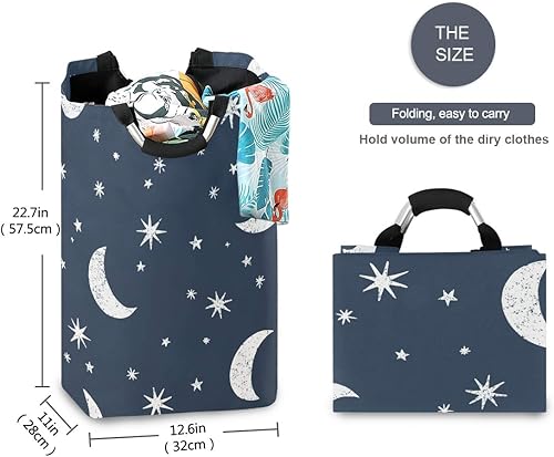 Miniatura 10 de senya Cesta de almacenamiento grande con asas, organizador plegable para ropa de guardería, juguetes, disco de hockey en fuego y agua