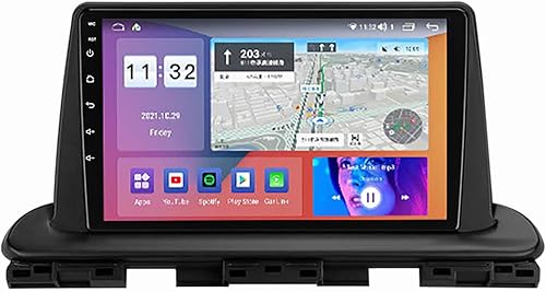 Android 12 9 '' coche estéreo GPS Sat Nav unidad principal para KIA Cerato 4 2018-2021 Receptor FM WiFi Soporte SWC Carplay DAB+OBD DSP