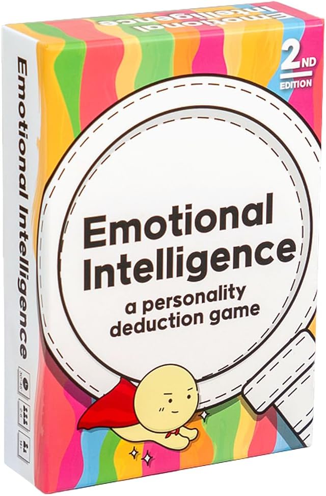 Emotional Intelligence: Hilarious Social Party Game, Perfect for Date Night, Ice-Breaking, Team Building, Great for 2-8 Players