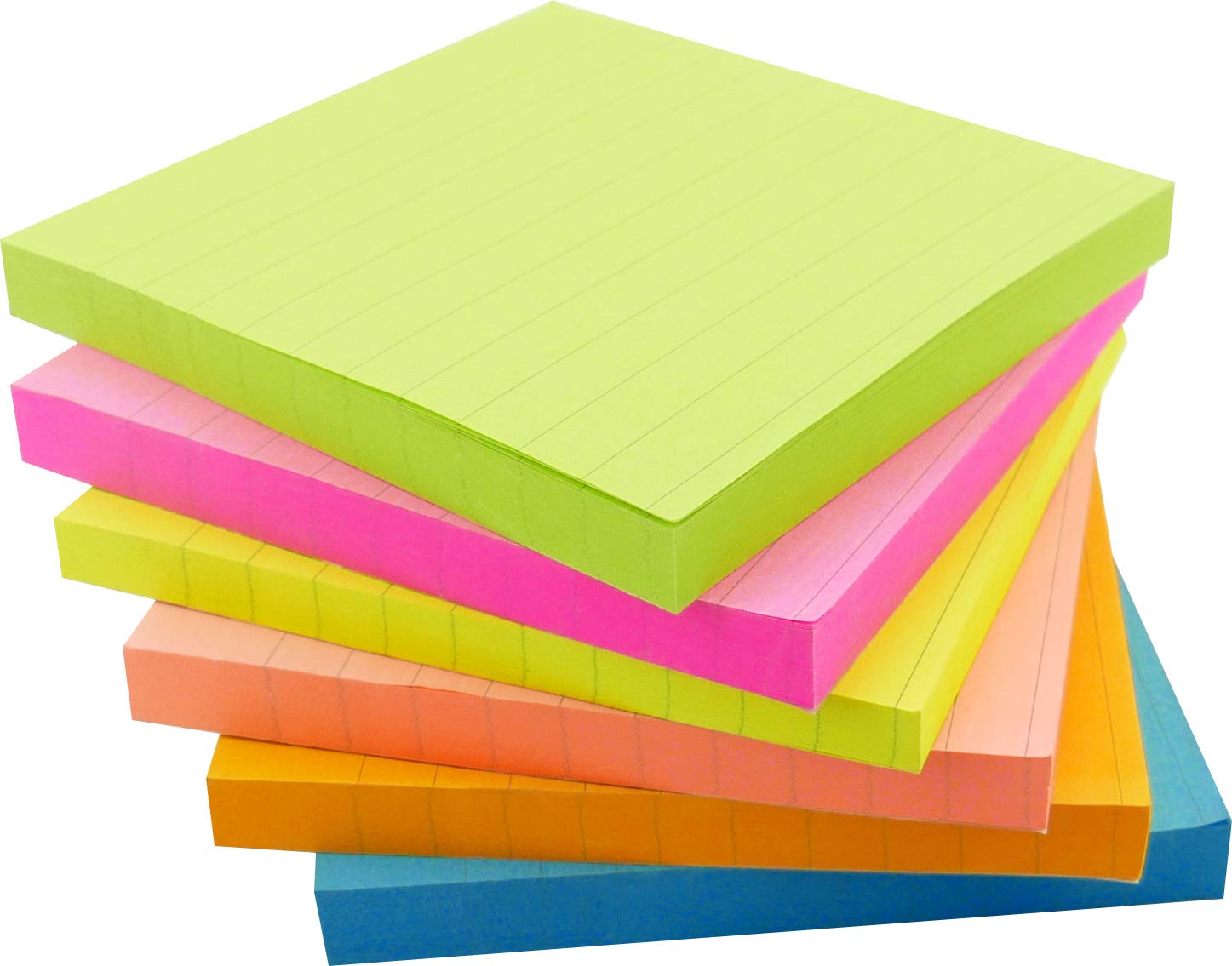 Amazon.co.jp: 4 a付箋、4 x 4-inches 4A 404x6-N-L : 文房具