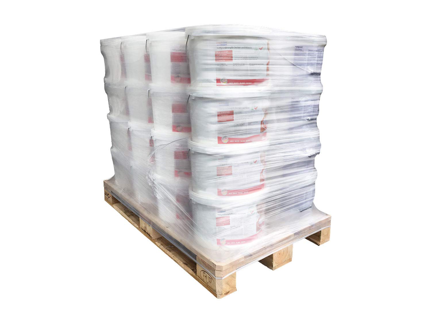 PRO[f]home® - Imprimación para paredes interiores PROFHOME Promotor adherencia para papeles pintados y no tejidos pesados 40 cubos Profhome