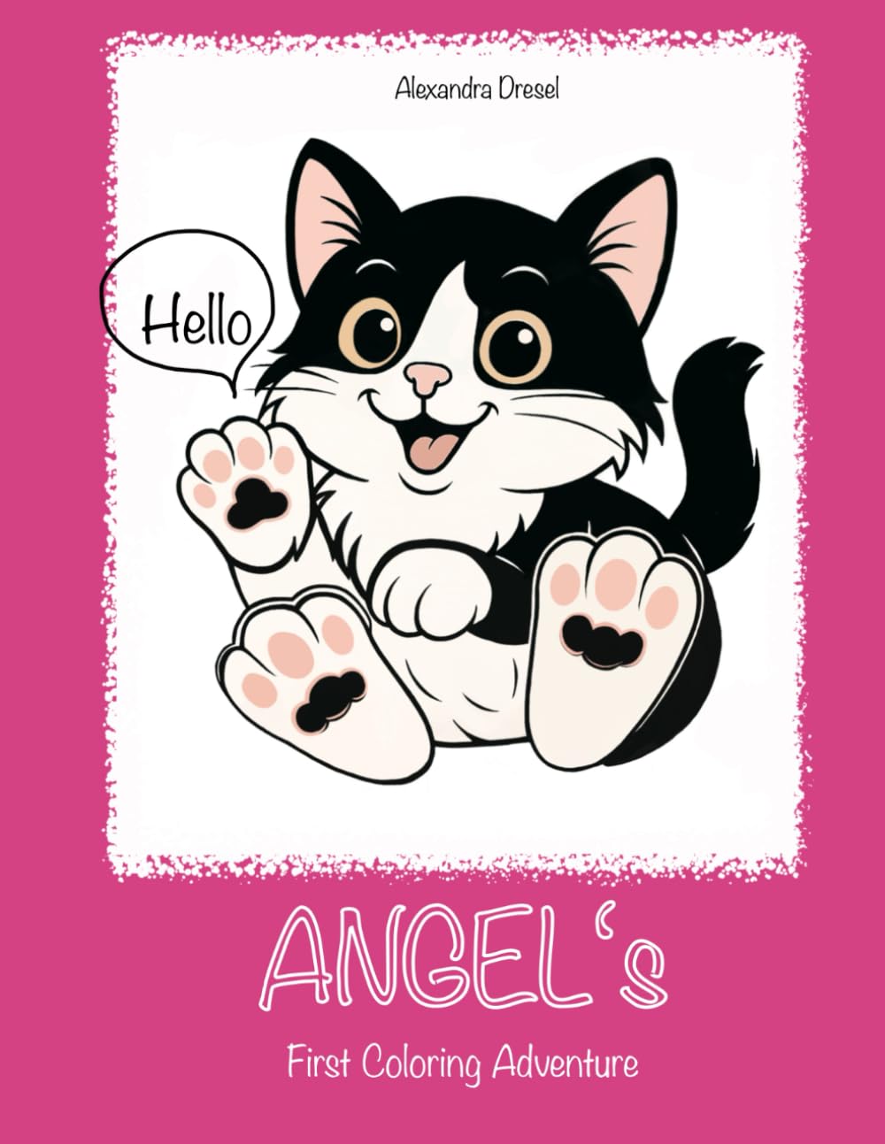 Angel - Coloring Adventures: A Magical Journey Around the World