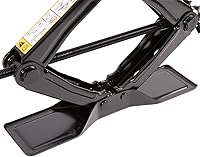 Vista 7 de Steel Scissor Jack for Car 1.8 Ton Oversized Base, Portable, Ideal for SUV and Auto, Tire Changing Kit, Ratchet Handle Saving Strength Design