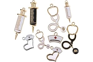 YEYULIN 36-Piece Medical Nurse Charm Set: A Beguiling Adornment for Healthcare Heroes