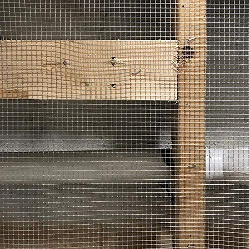 PS Direct Hardware Cloth - 36\" x 10\' 1/8 Inch Galvanized mesh 27 Gauge. Great for Honey Bees, Chicken Coup Fence or Animal Control., Covering for outside vents, Soil Sifting or Gardening Enclosures