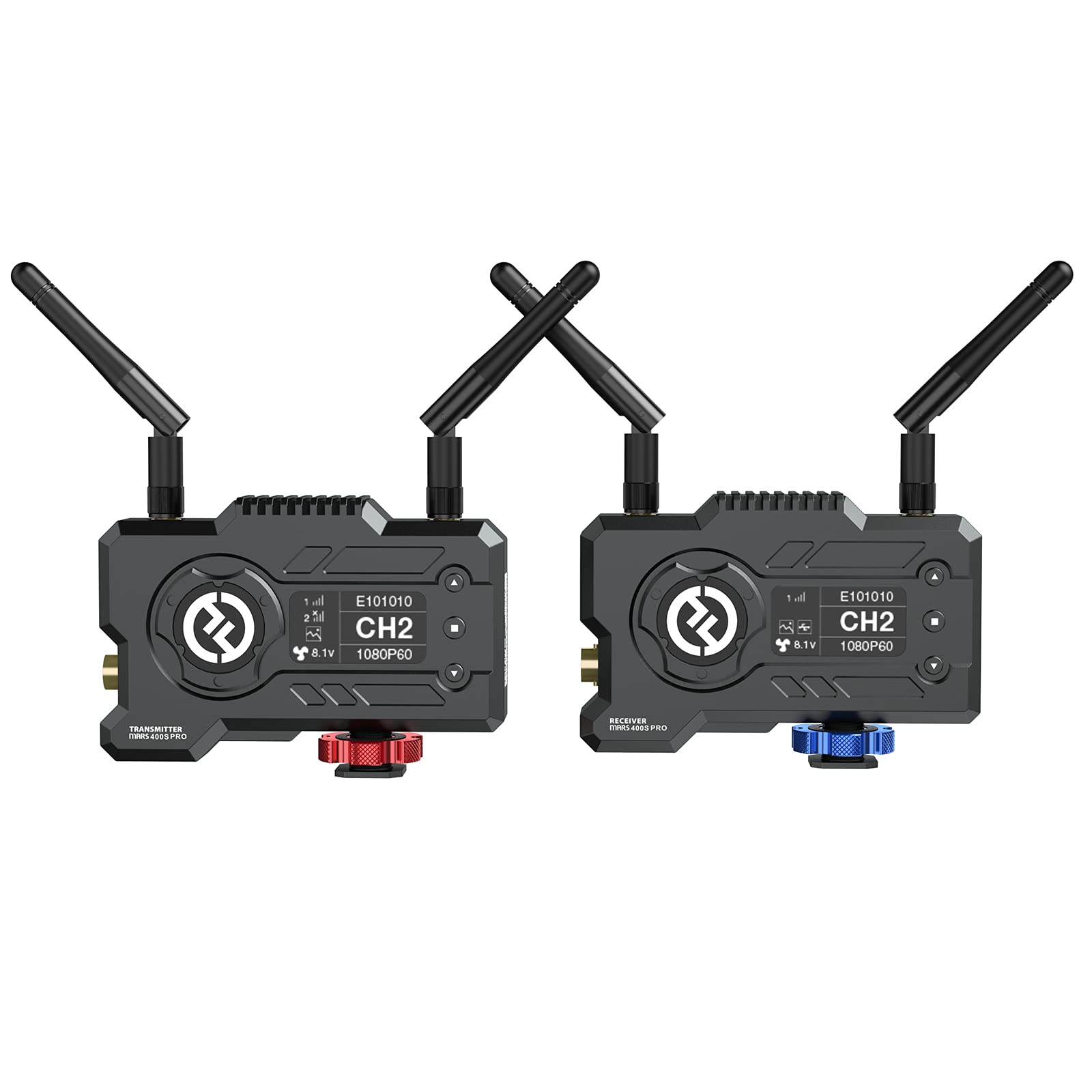 Hollyland Mars 400S Pro SDI/HDMI Wireless Video Transmission Systems,1080p 5G Wireless Video & Audio Transmission 400ft 0.1s Latency APP Support Android & iOS (Transmitter+Receiver)