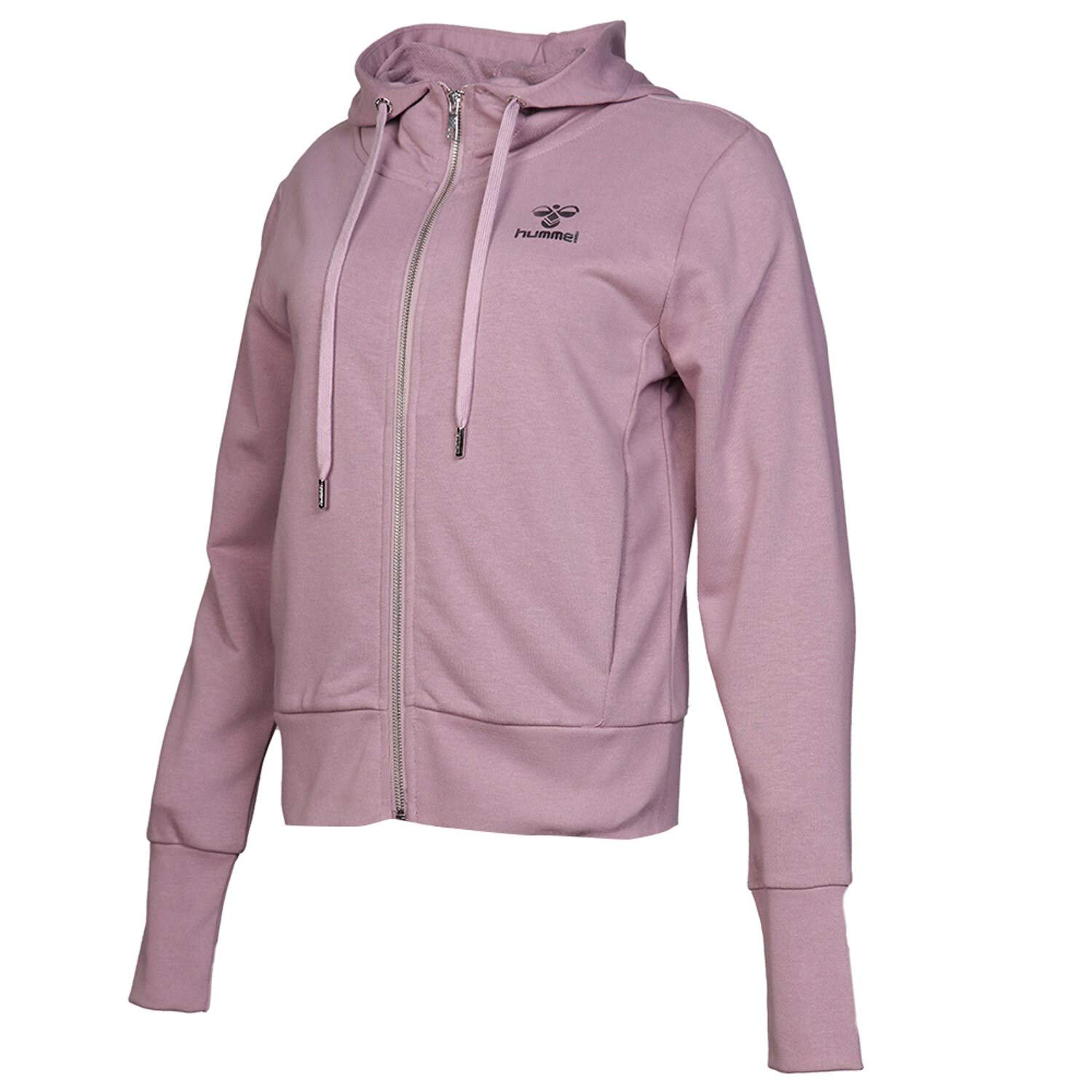 Hummel 920828-3326 Women's Birigi Hoodie Jacket, Purple