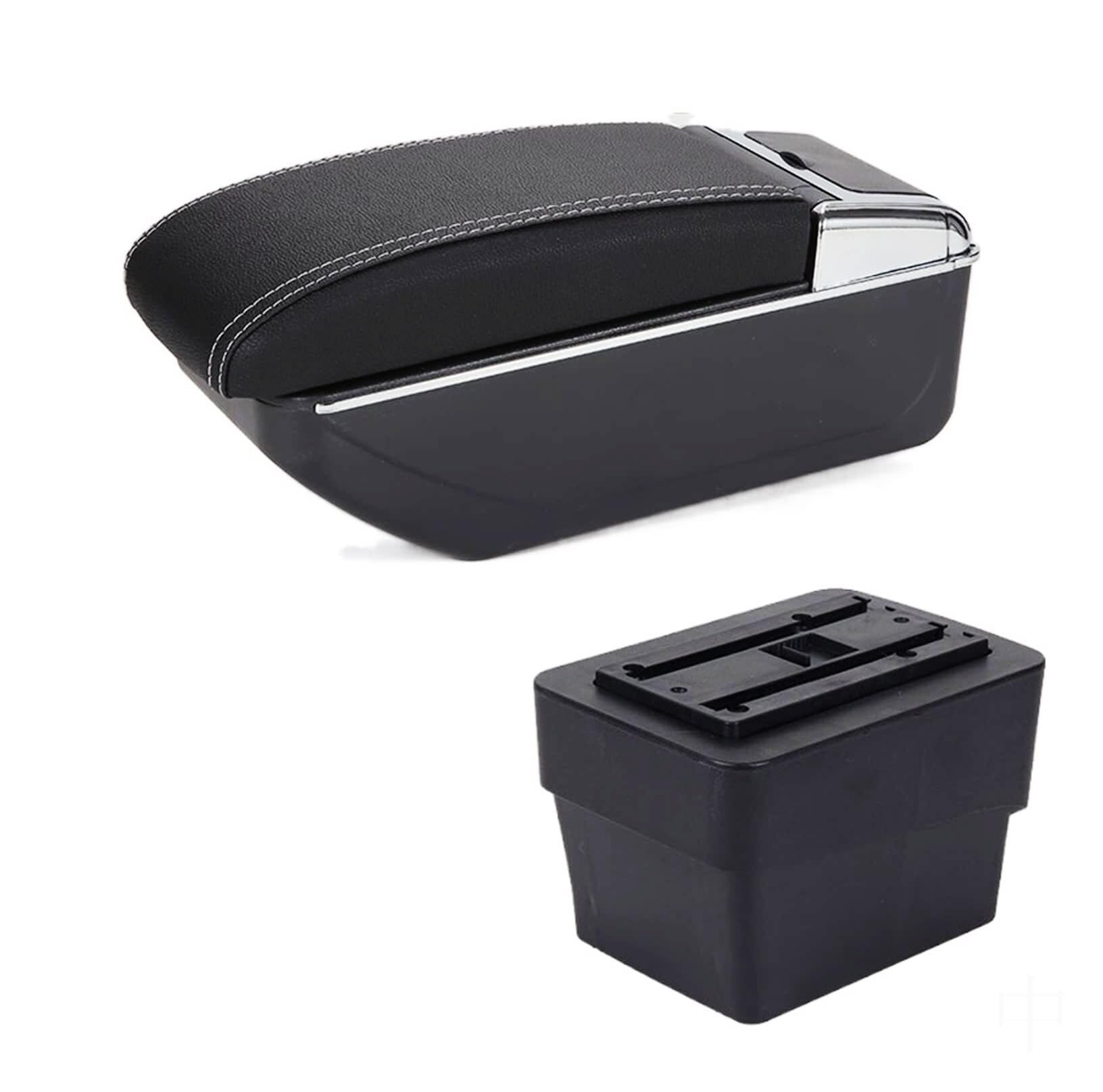 NVCPHGEDEK Car Armrest Storage Box For Skoda For Octavia Mk3 A7 2014-2017 Center Armrest Storage For Box