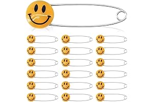 Supreme Baby Diaper Safety Pins Orange 50ct