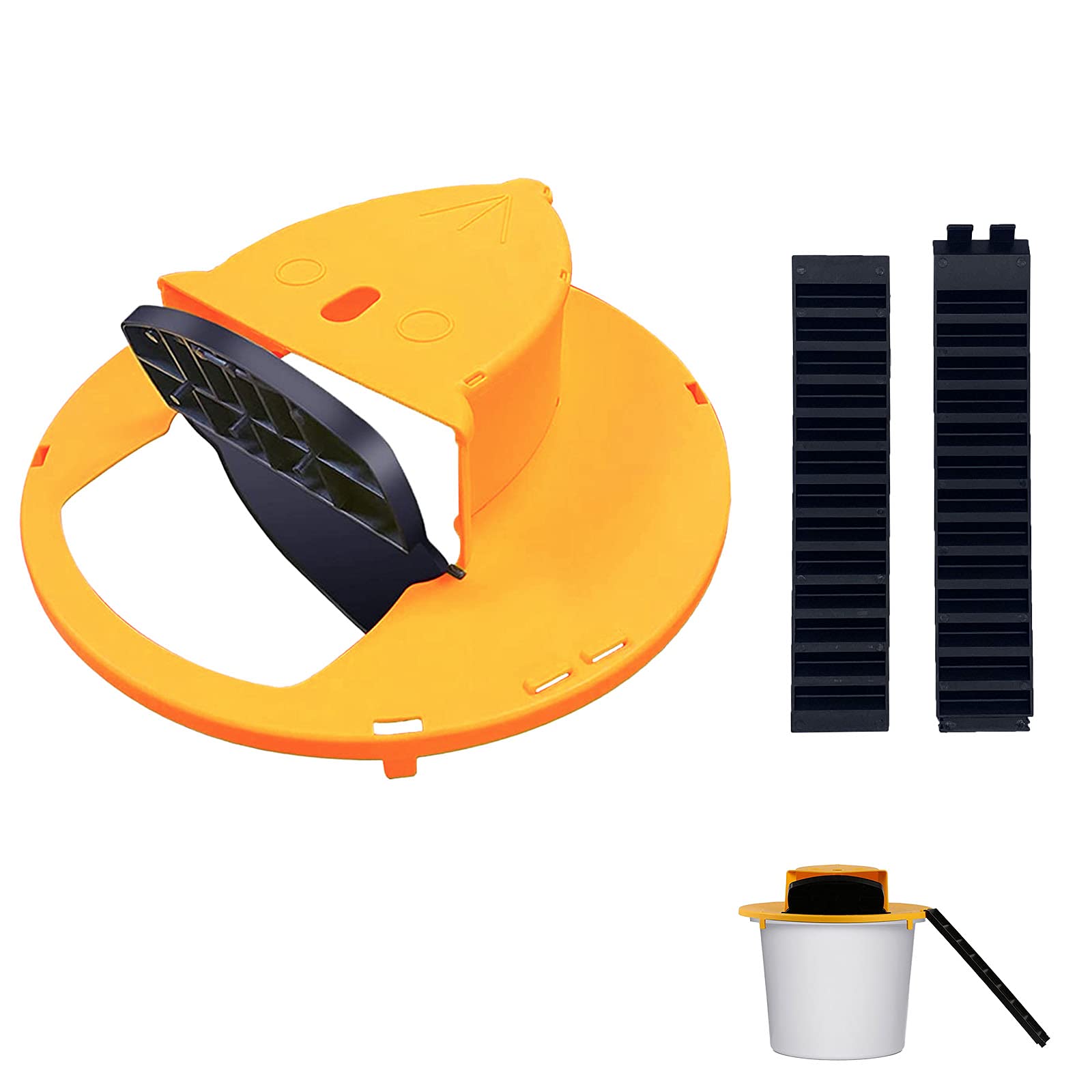 Buy Mouse Trap Bucket, Flip Slide Bucket Lid Mouse/Rat Trap, Trap Door Style, Without Barrel