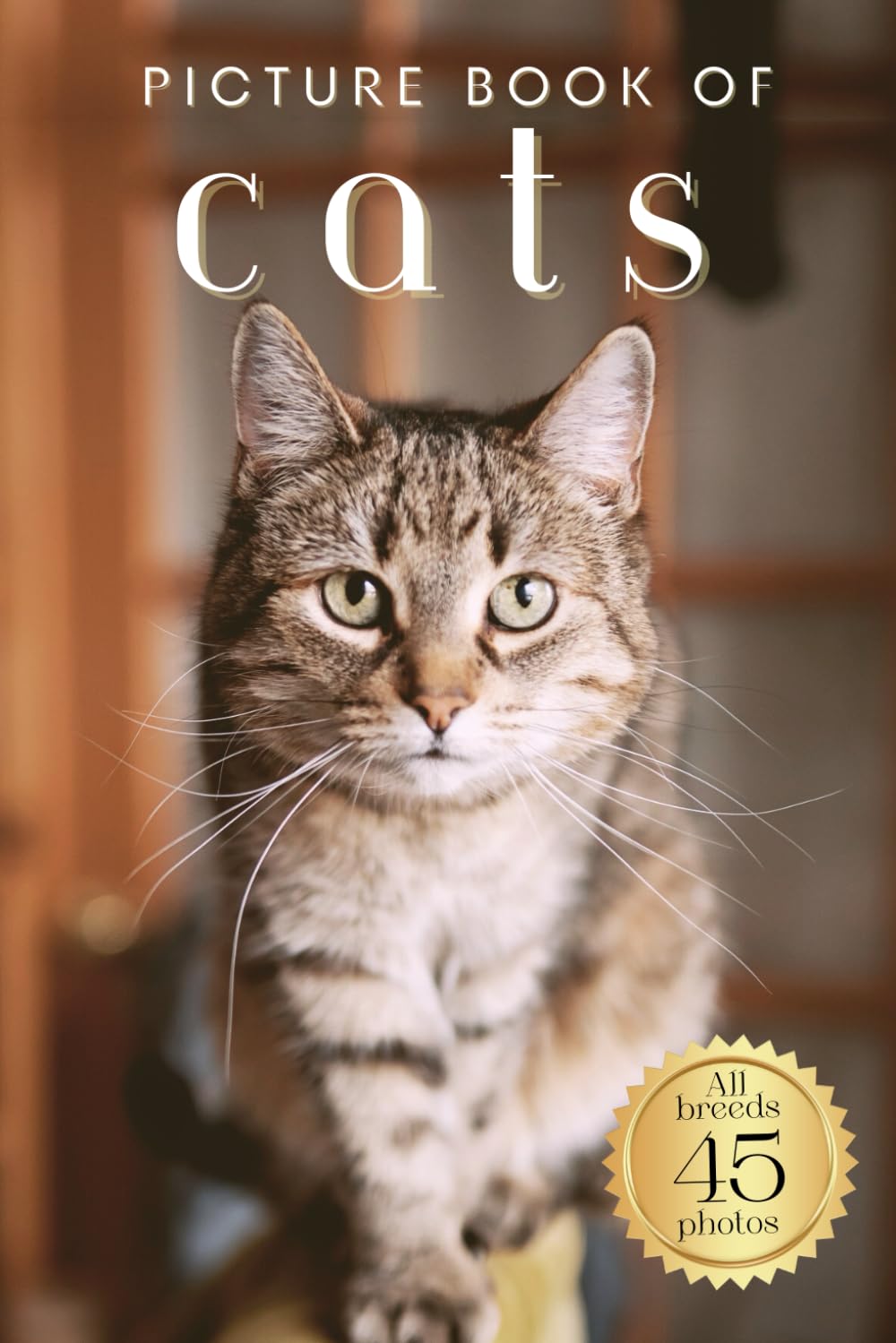 Picture Book of Cats: 45 Stunning Photos of Every Breed and Facts with Video, for Dementia Patients, Seniors with Alzheimer's, and Kids (Uplifting Picture Books)