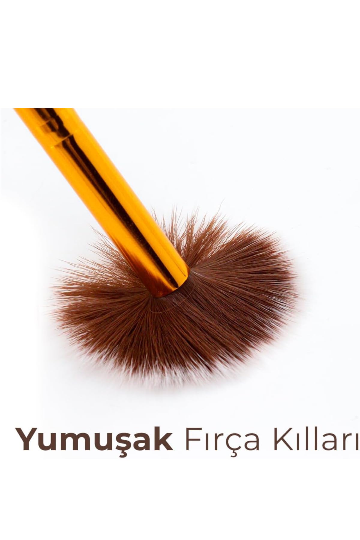 5'Li Taşınabilir Yumuşak Yapılı Sabitleme, Kapatıcı, Aydınlatma Detaylandırma Fırçası