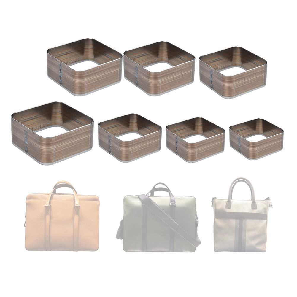 7pcs Square Leather Cutter, 20-50mm Portable Die Punch Cutter Leather Hole Punch Knife Mold for Handmade DIY Crafts