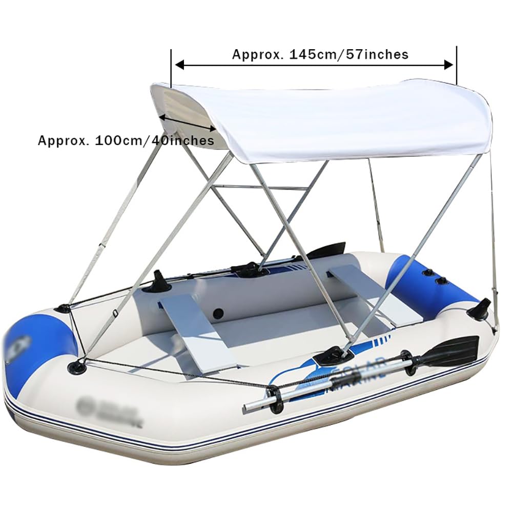 Kayak Shade Canoe Canopy, Boat Top Sunshade, Boat Canopy Sun Shade, Canoa UV Tienda de Pesca Canoa Sun Shade para Kayak Surfing Drifting