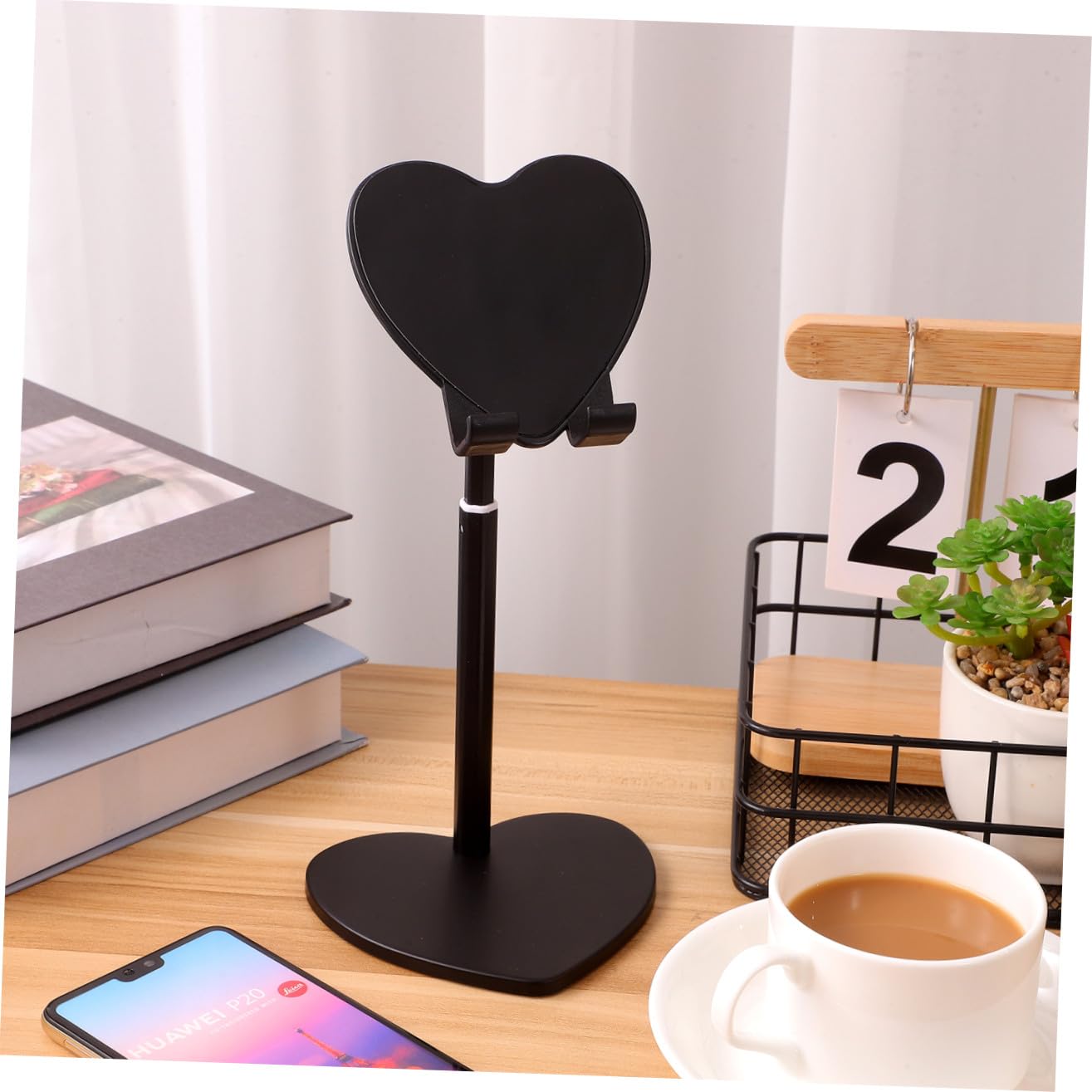 jojofuny Supporto Per Tablet Con Impugnatura Per Telefono Cellulare A Forma Di Cuore Da 3 Pezzi Ampia Di Utilizzo