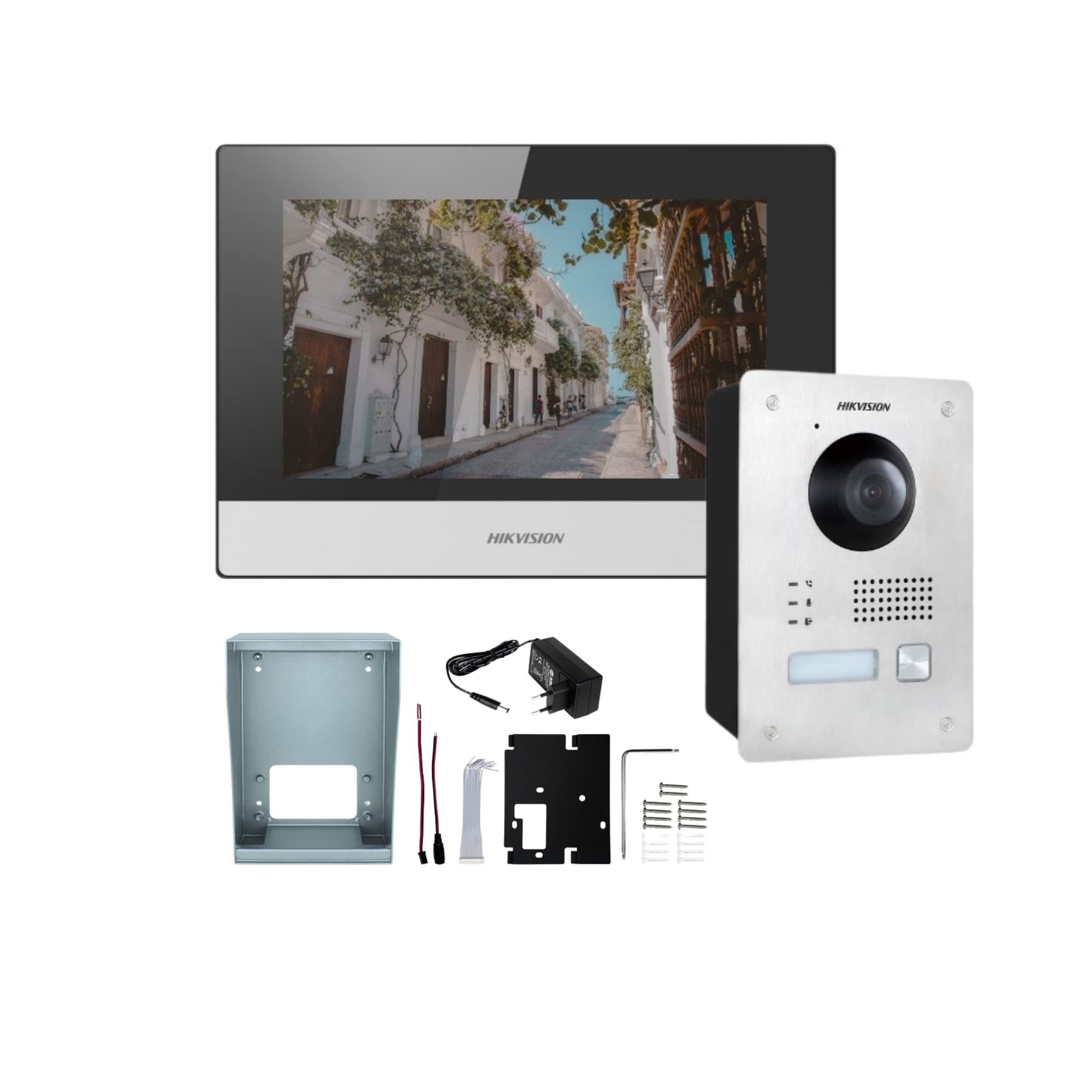 Hikvision DS-KIS703Y-P, Two-Wire IP Video Intercom Kit