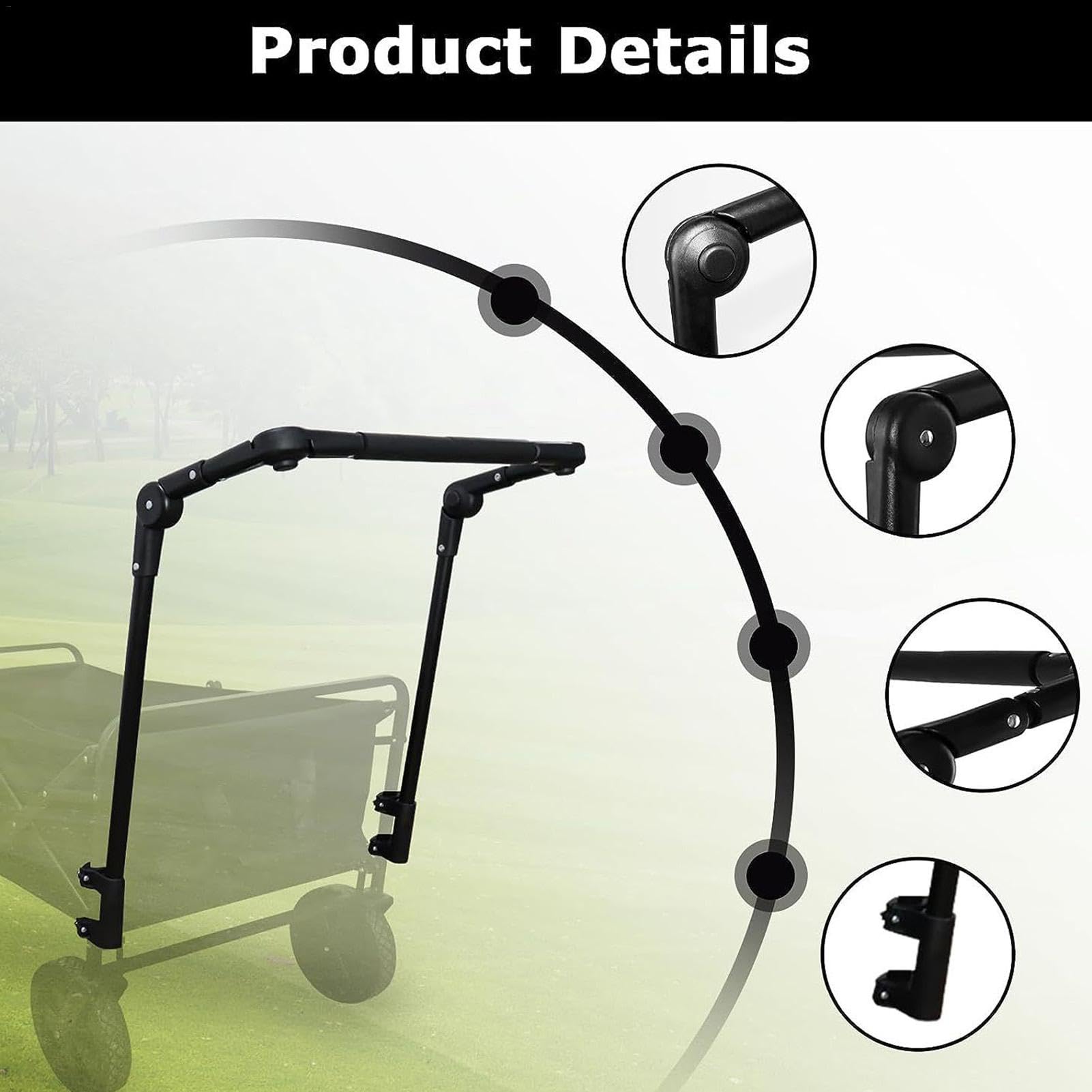 POIGNÉE EN PLASTIQUE facile à installer pour chariot de jardin POIGNÉE EN PLASTIQUE facile à installer pour chariot de jardin