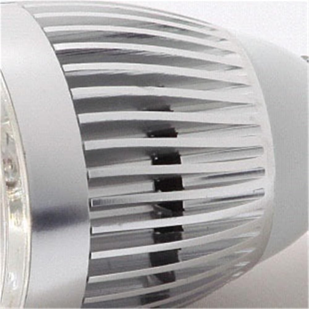 KJXP, Confezione da 10 lampade a candela a LED AC 85-265 V E14 3/5 W Lampadine in cristallo(Warm White,3W C35L Gold)