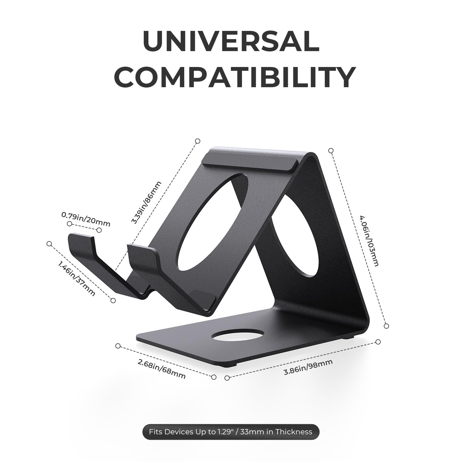 Support de Console de Jeu en Métal, Support de Rangement pour Accessoires, Portable pour Console, de Base pour ROG Xbox Ally/X, Swtch 2, Steam Deck