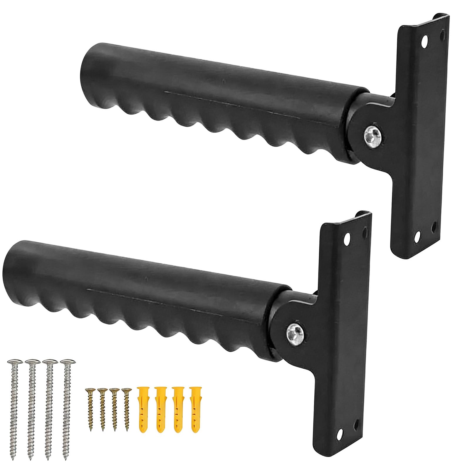2Pcs Ergonomic Door Grip Supports Nonslip Doorway Flipping Assist Handle Small Grab Handle for Steps, Stairs, Doorways for Steps/Stairs/Doorways
