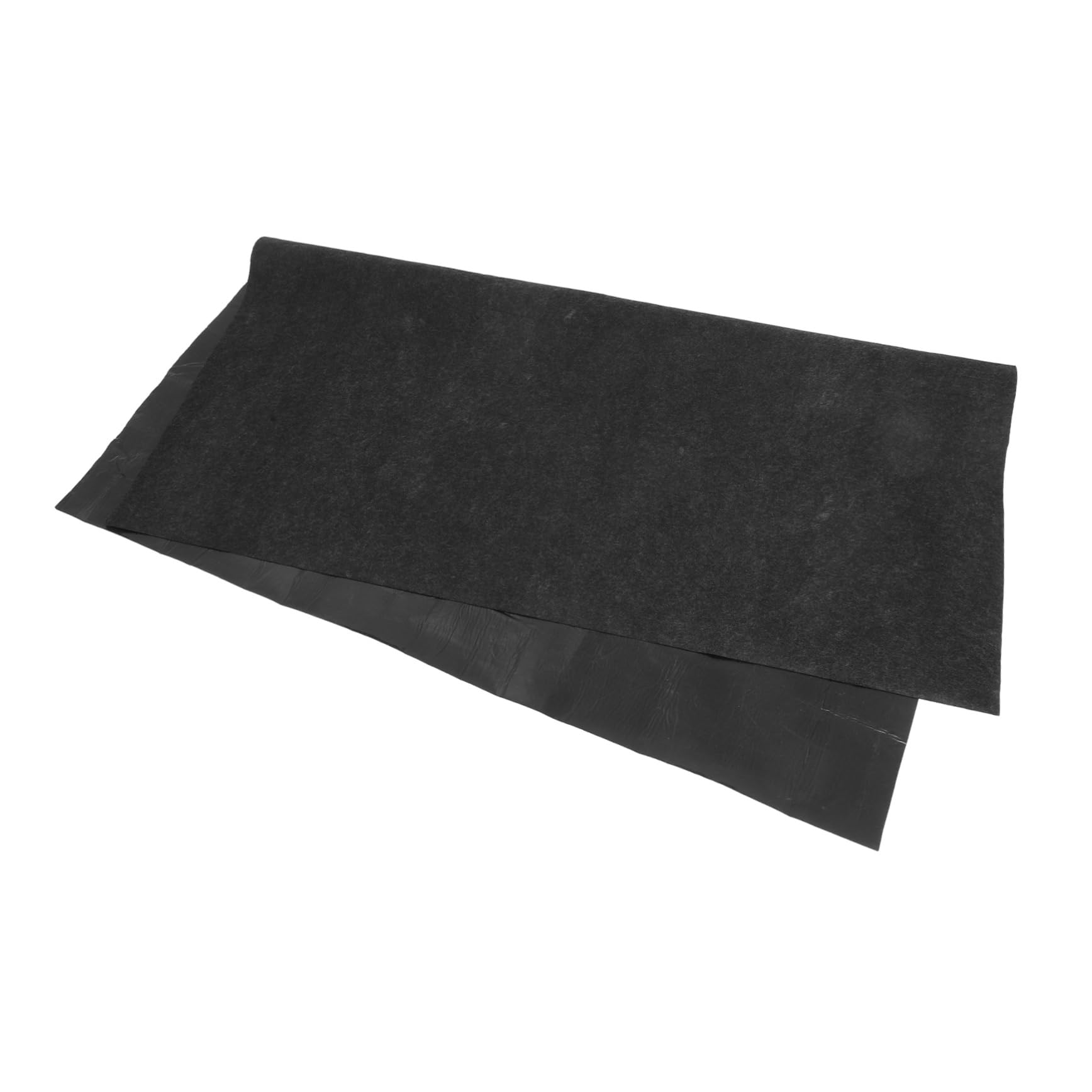 Tapis Gonflable pour Baignoire à Rembourrage Noir 1pc en Feutre Pe