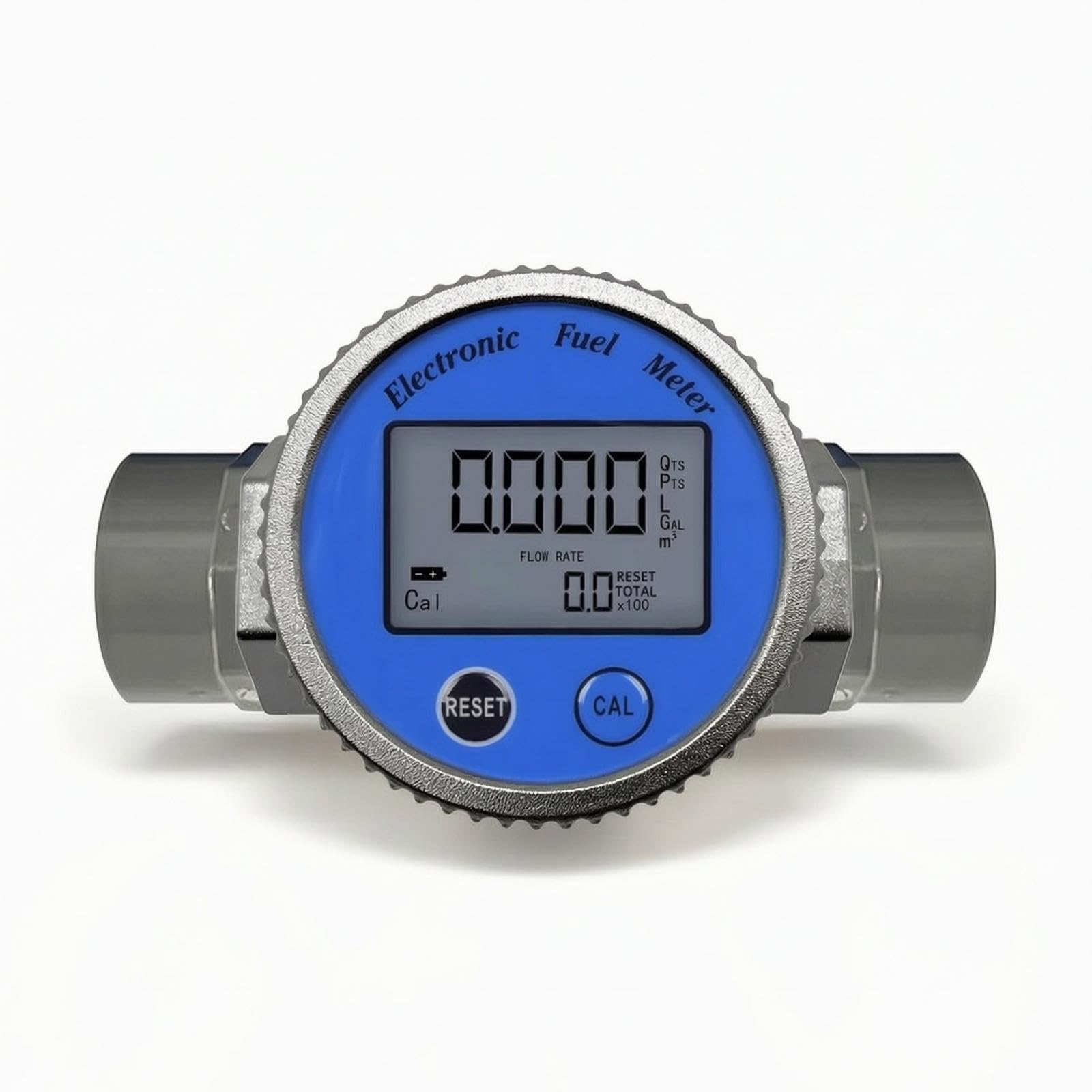 Digital Impeller Volume Meter Waterproof Volume Meter with Digital Screen Display Threaded Water Transfer, Propellant Handling, Workshop 15 Inch PVC Pipe-picture-14