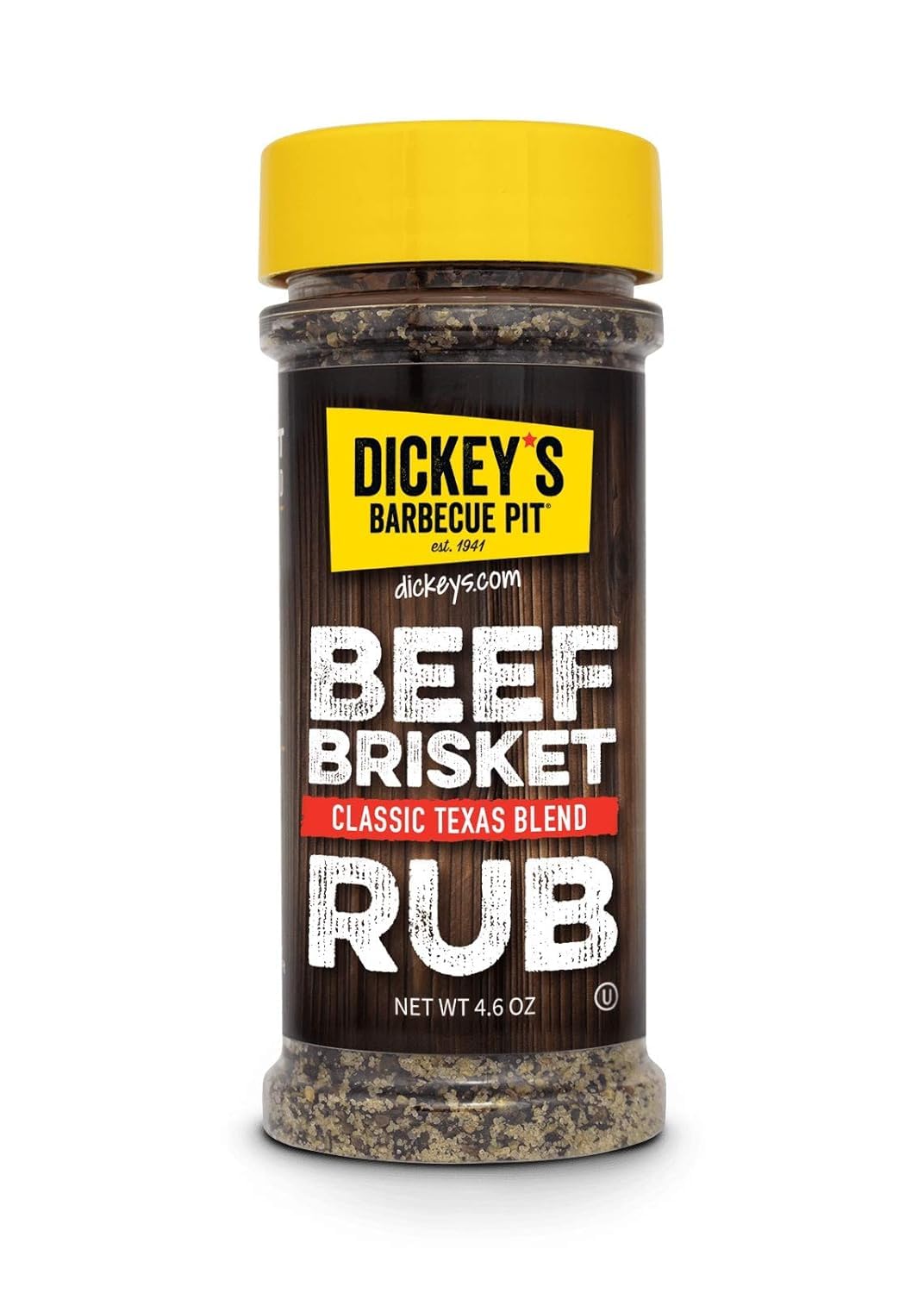 Dickeys Beef Brisket Barbecue Rub Classic Texas Blend Ideal - Main Image
