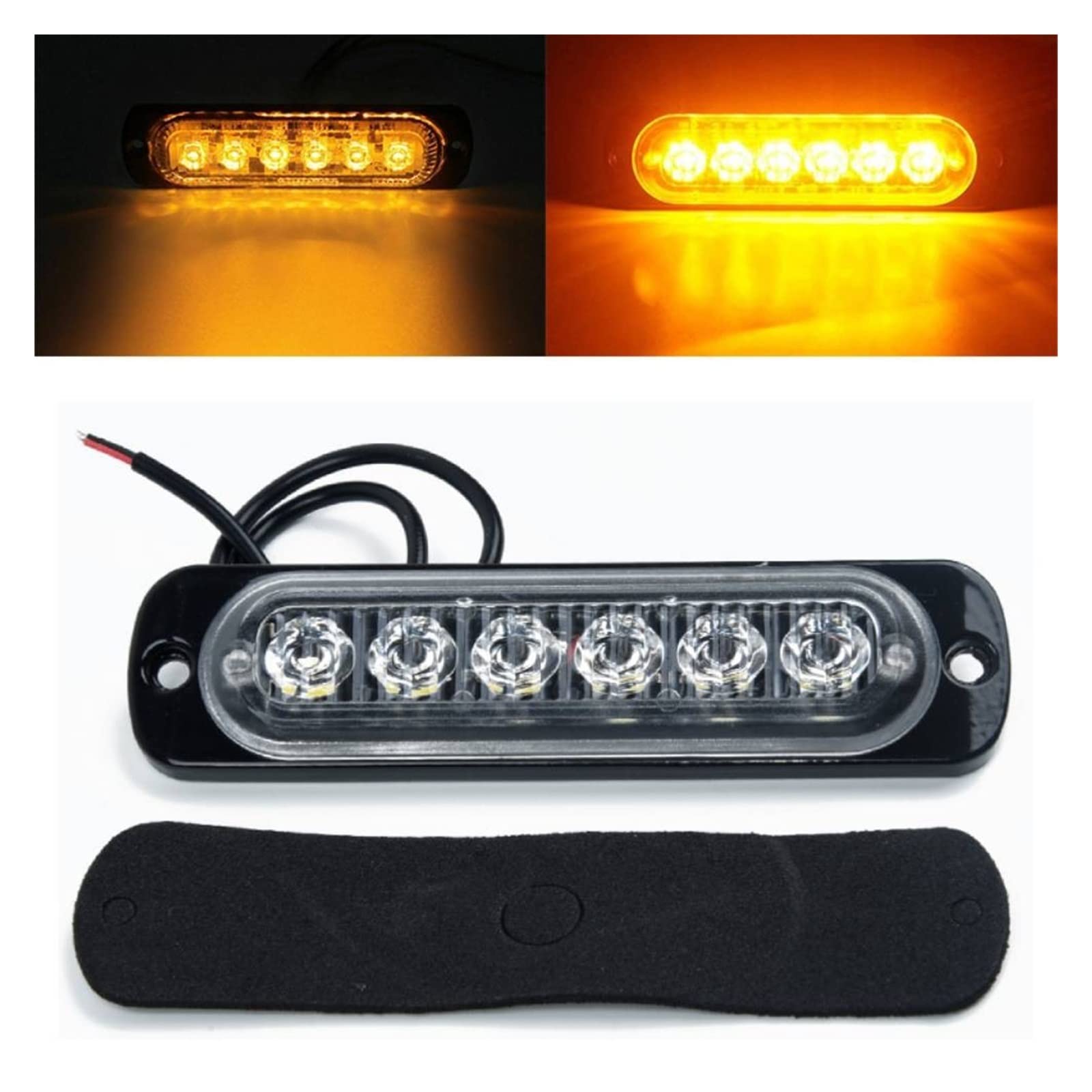 Blocchi luci antinebbia 12V-24V 6 - Light Bar Lampada Da Lavoro Guida Fendinebbia Spot Beam Offroad SUV 4WD Auto Car Boat Truck ATV - Fari 18W