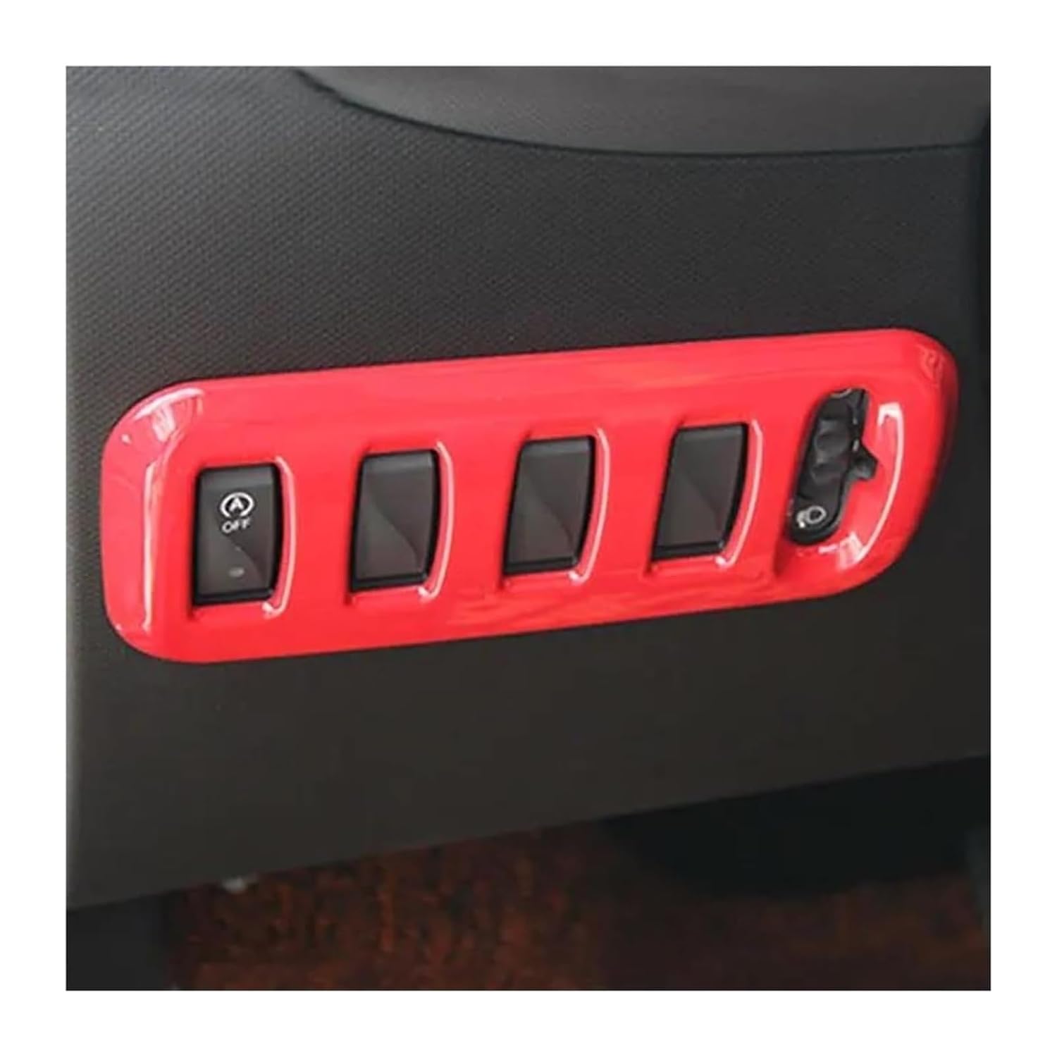 Window Control Switch Button for Mercedes for Smart 453 for Fortwo for Forfour Window Lifting Panel Decorative Sticker Car Interior Car Decoration Interior (Headlight Adjustment)