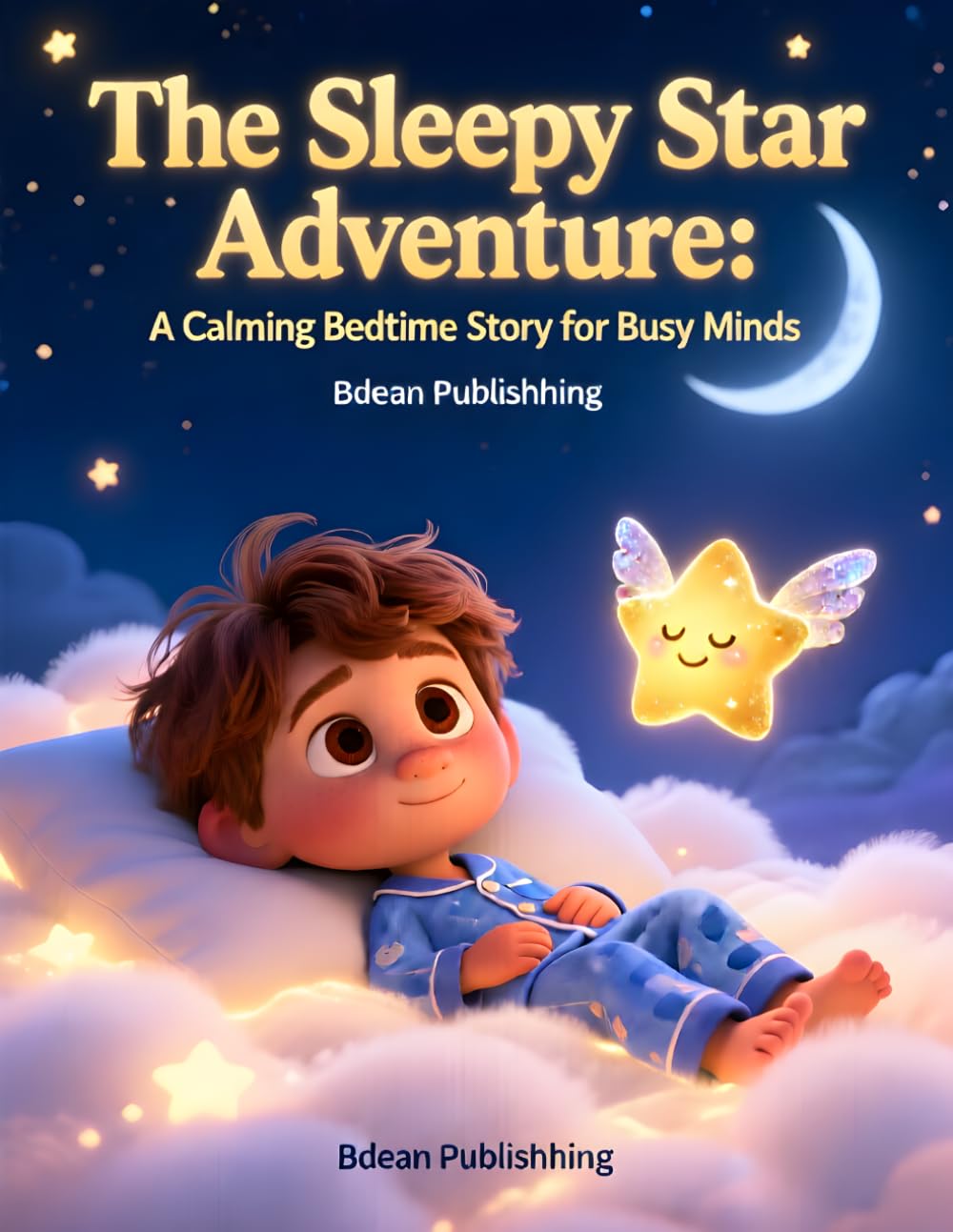 The Sleepy Star Adventure: A Calming Bedtime Story for Busy Minds: Gentle Guided Breaths, Soothing Imagery, and Relaxing Techniques for Kids with ADHD, Anxiety, and Busy Brains