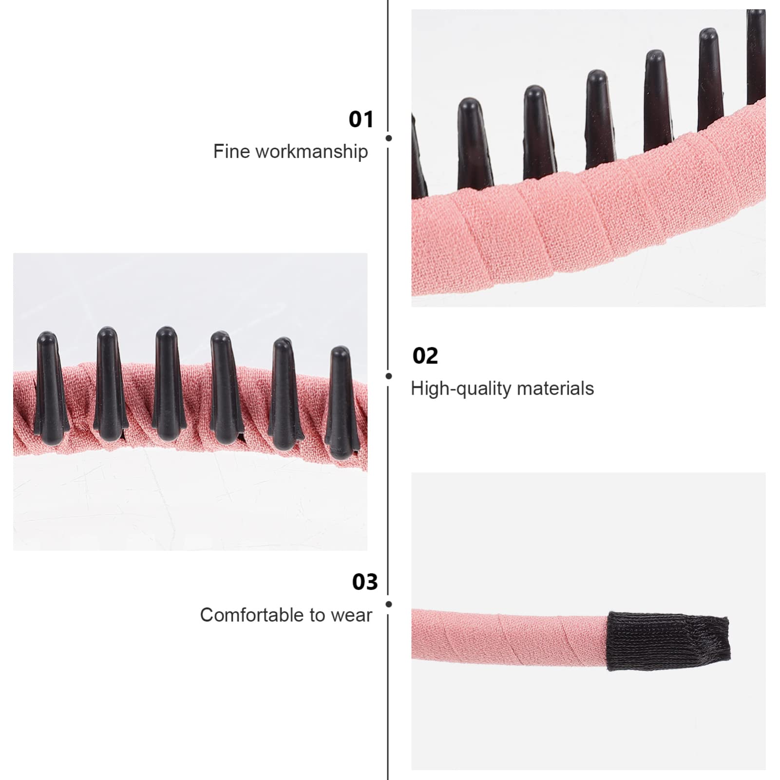 FOMIYES 30 Piezas de Tela Simple sin Tela Elegante Banda para El Cabello para Mujer con Mujer/Variada Elástica Accesorios de Playa para Niños con Multicolor Accesorios para