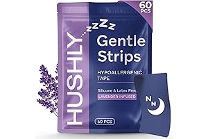 Hushly Gentle Tape Strips XL: Ultimate Sleep Solution