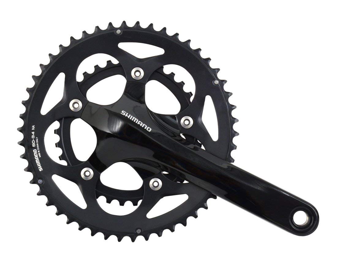 Amazon.com : SHIMANO Road FC-RS400 Crankset 2 x 10 Speed 50-34